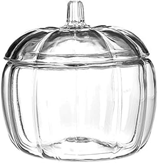 Anchor Hocking 70Oz Clear Glass Pumpkin Jar With Lid