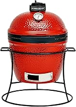 Kamado Joe KJ13RH Joe Jr Charcoal Grill, Blaze Red