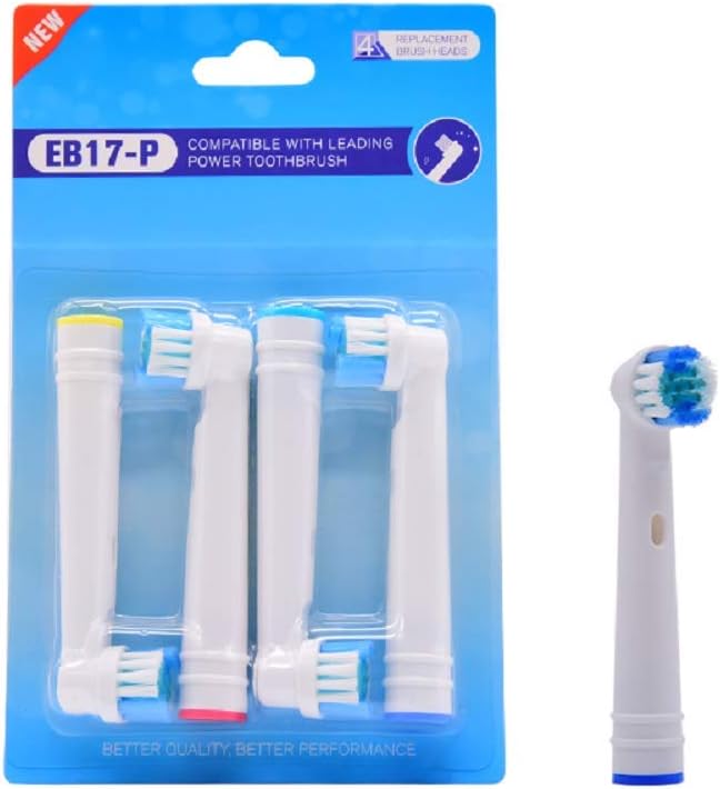 Generic Oral-B Compatible Toothbrush Replacement Heads, Pack of 3, 12-Piece-2