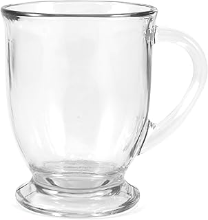 Anchor Hocking 16 Oz. Cafe Mug (83045aah) Warm Beverage Mugs(2 Pack)