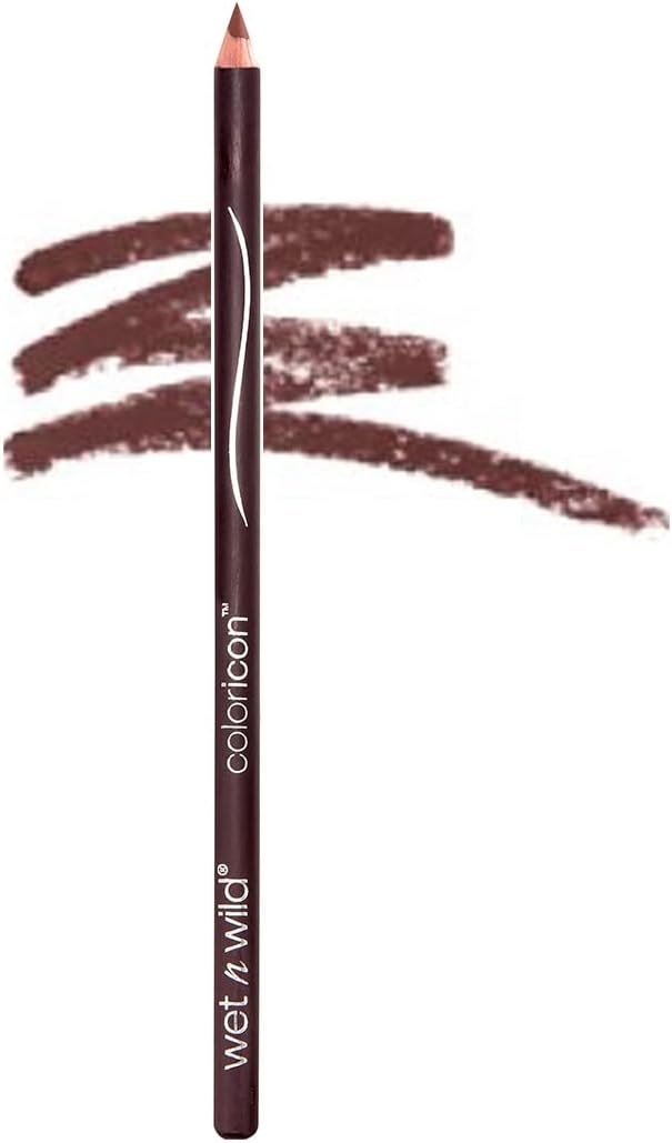 Wet n Wild, Color Icon Lipliner Pencil, Lip Pencil with Rich, Creamy and Anti-Smudge Formula, Precise Application Lip Liner with Silky Texture and Full, Vibrant Color, Chestnut-0