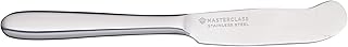 KitchenCraft Butter Knife MasterClass of Stainless Steel, Easy Spread and Rust Resistant, 16 x 2cm (6.2 x 0.8''), Silver