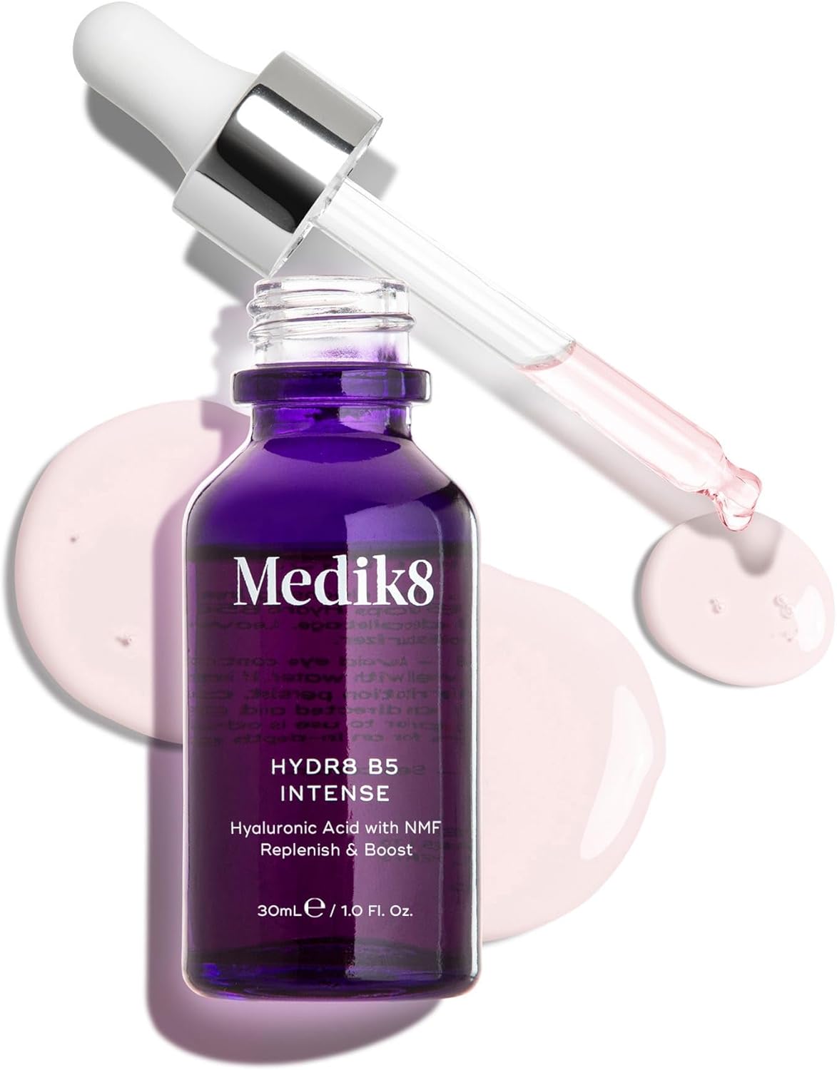 Medik8 Hydr8 B5 Intense - Supercharged Multi-Weight Hyaluronic Acid Serum - Replenishes, Smooths & Plumps Skin - Ideal For Normal to Dry Skin Types - 30ml-0