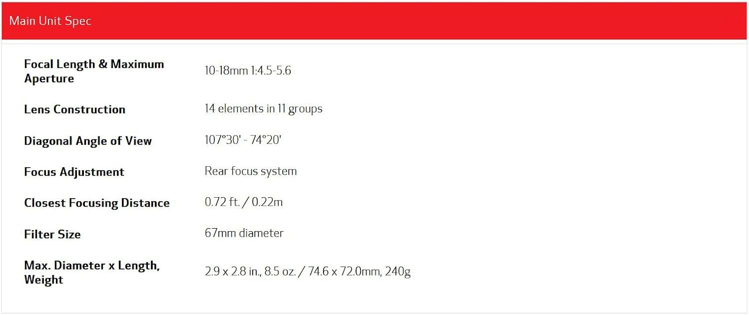 Canon EF-S 10-18mm f/4.5-5.6 IS STM Lens - Ultra-Wide-Angle Zoom Lens | Compact, Lightweight | Architecture, Landscape, Travel Photography | Canon EOS DSLR Compatible-4