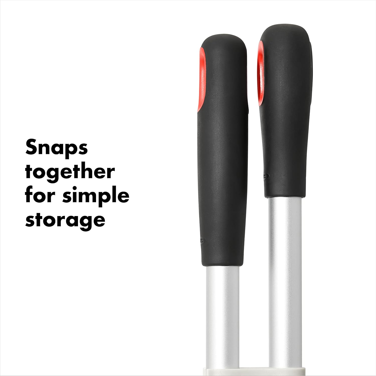 OXO Good Grips Large Sweep Set with Extendable Broom, White/Black-4