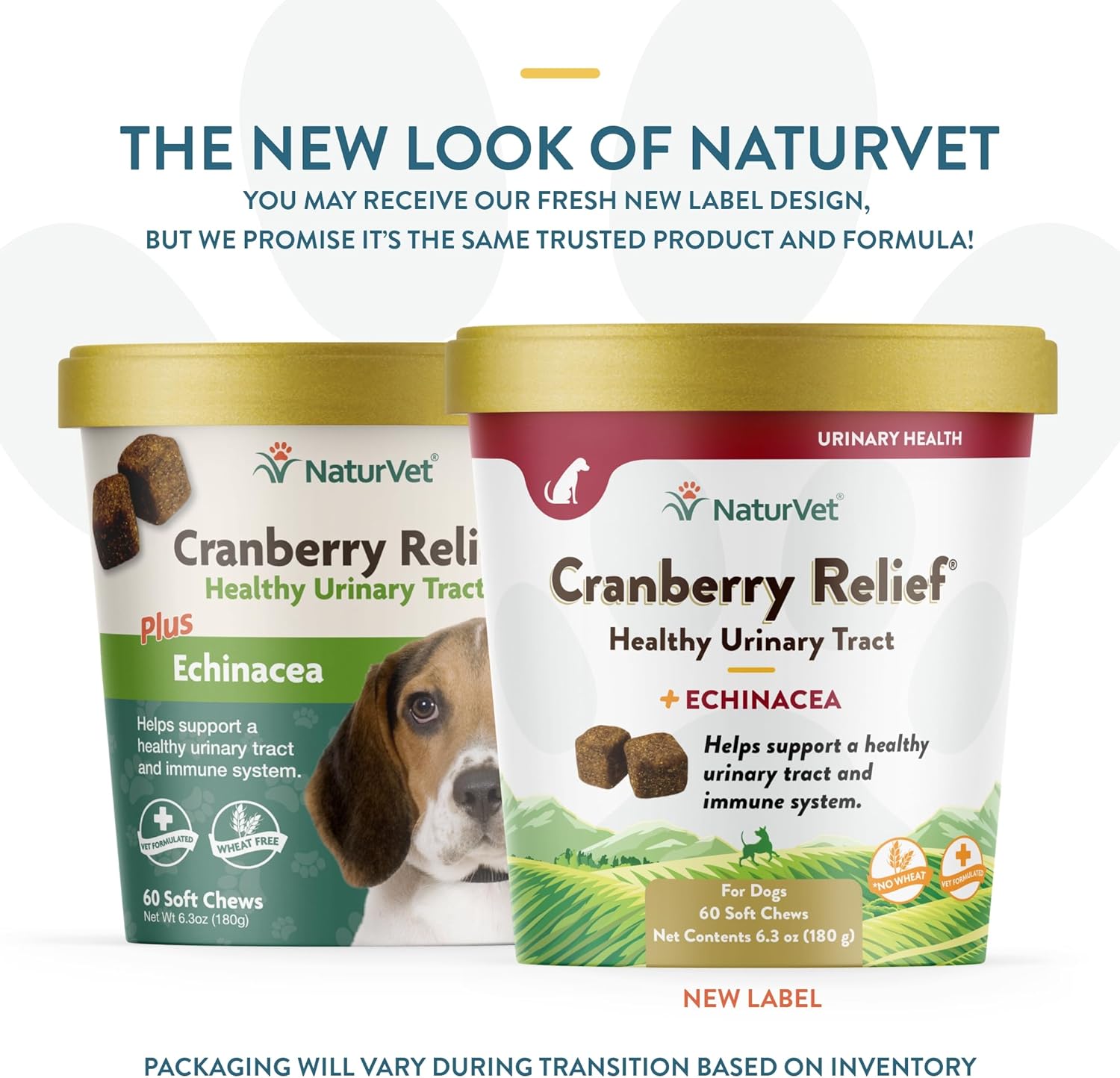 NaturVet Cranberry Urinary Care Supplement for Dogs, Urinary Care Supplement for Dogs Promotes Kidney & Urinary Tract Health Soft Chews - No Wheat Added-1