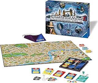 Ravensburger Scotland Yard Strategy Board Games for Families - Children & Adults Age 8 Years Up - 2 to 6 Players - Kids Gifts