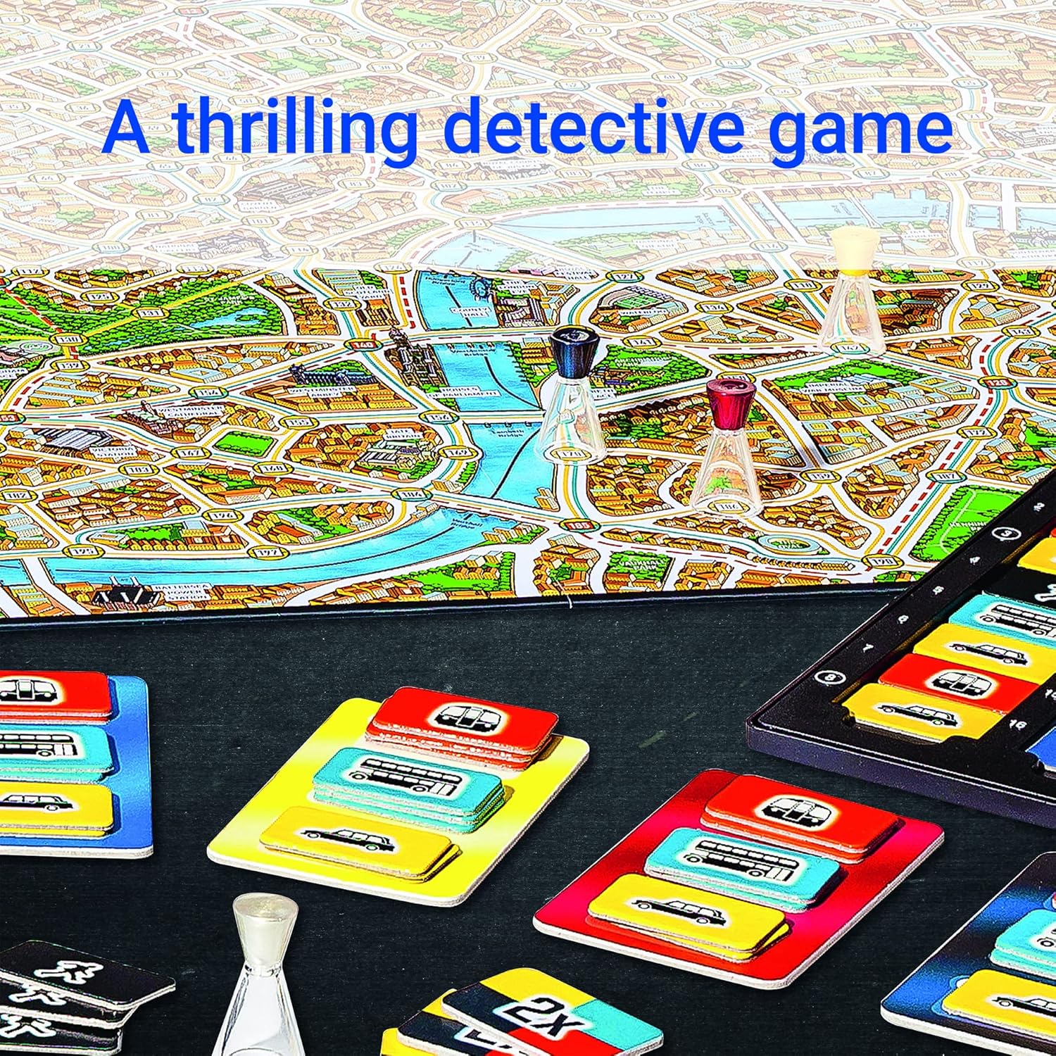 Ravensburger Scotland Yard Strategy Board Games for Families - Children & Adults Age 8 Years Up - 2 to 6 Players - Kids Gifts-3