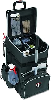 Rubbermaid Commercial Products Executive Quick Cart Large 1902465,Dark Grey