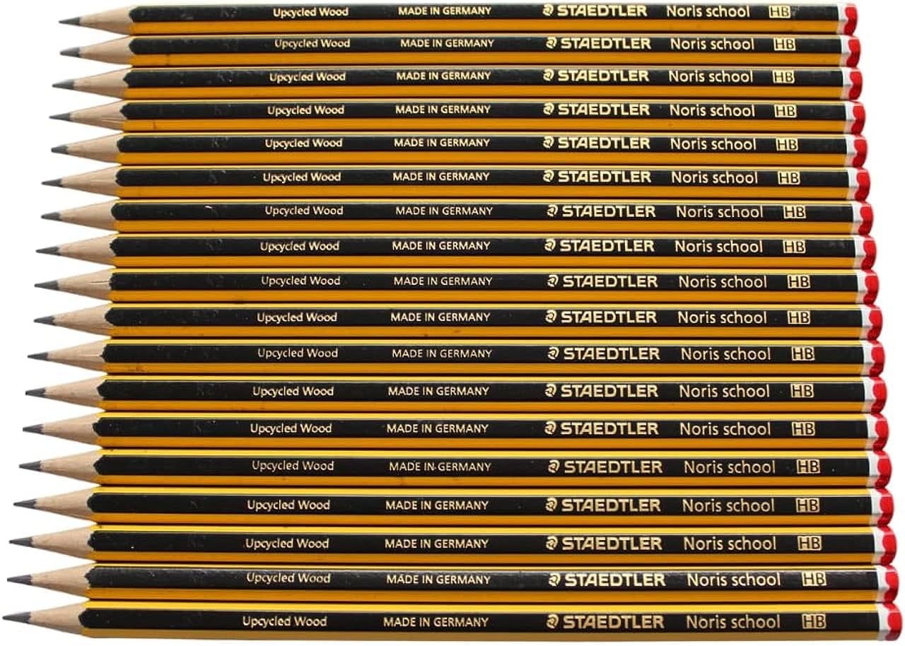 STAEDTLER NORIS SCHOOL PENCILS HB [Box of 18]-0