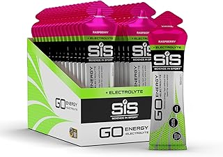 Science in Sport Go Isotonic Energy Gel with Electrolyte, Gels for Running/Cycling, Rasberry, 60 ml (30 Pack)