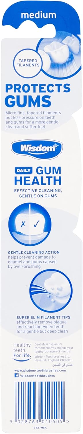 Wisdom Gum Health Protect Toothbrush - Medium-2