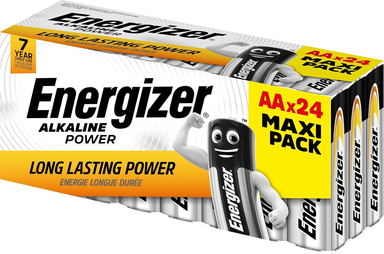 Energizer Aa Pack Of 24 Alkaline Batteries E300456400-1