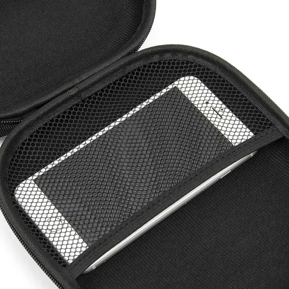 SecretRain Carrying Headphone Case Bag for Sony MDRZX310 Sennheiser HD 202 HD218 Bose AE2w Grado SR80 Sony V55 NC6 NC7 NC8-5