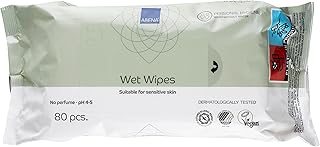 ABENA Moist Skin CLeansing Wipes 18 x 20 cm Refill 80 Pcs.