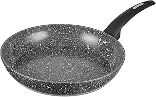 Tower Cerastone T81242 Forged Frying Pan with Non-Stick Coating and Soft Touch Handles, 28cm, Graphite