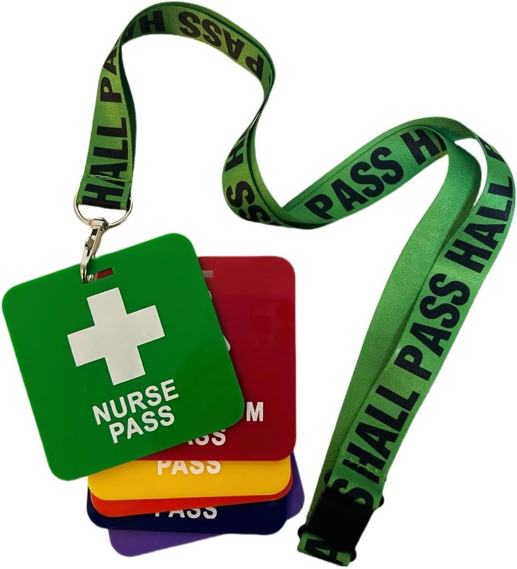 GIFTEXPRESS Hall Pass Lanyards and School Passes (6)-4