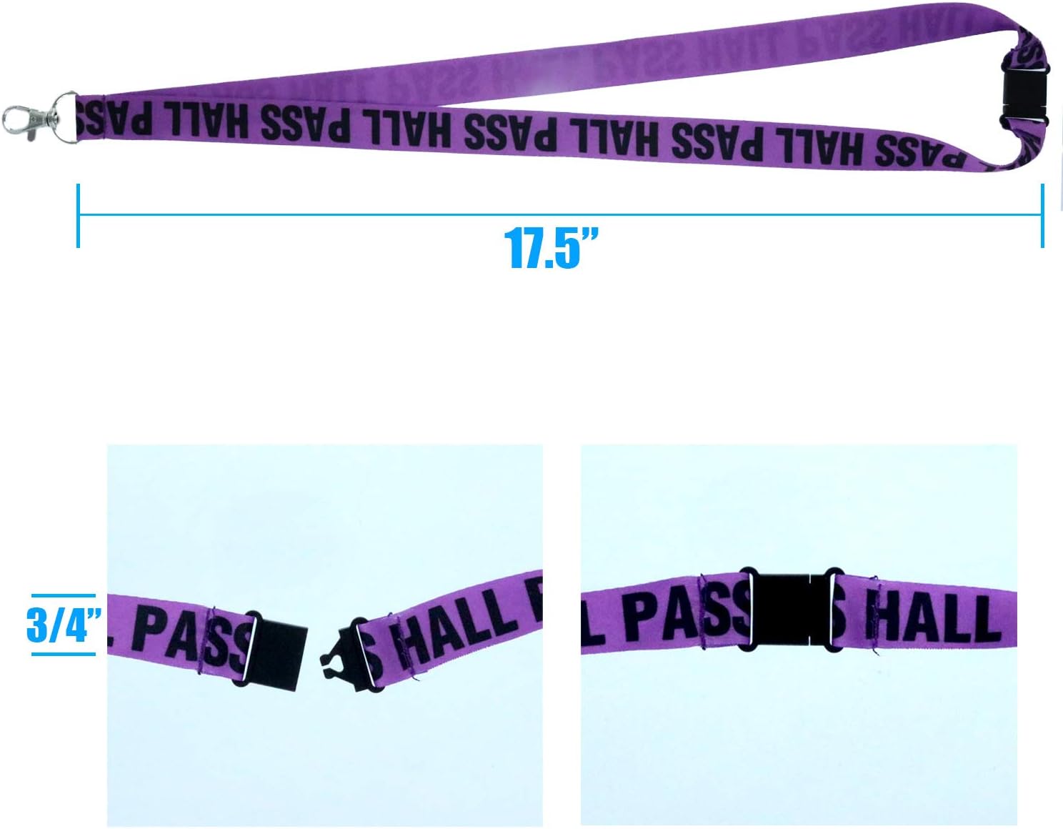 GIFTEXPRESS Hall Pass Lanyards and School Passes (6)-6