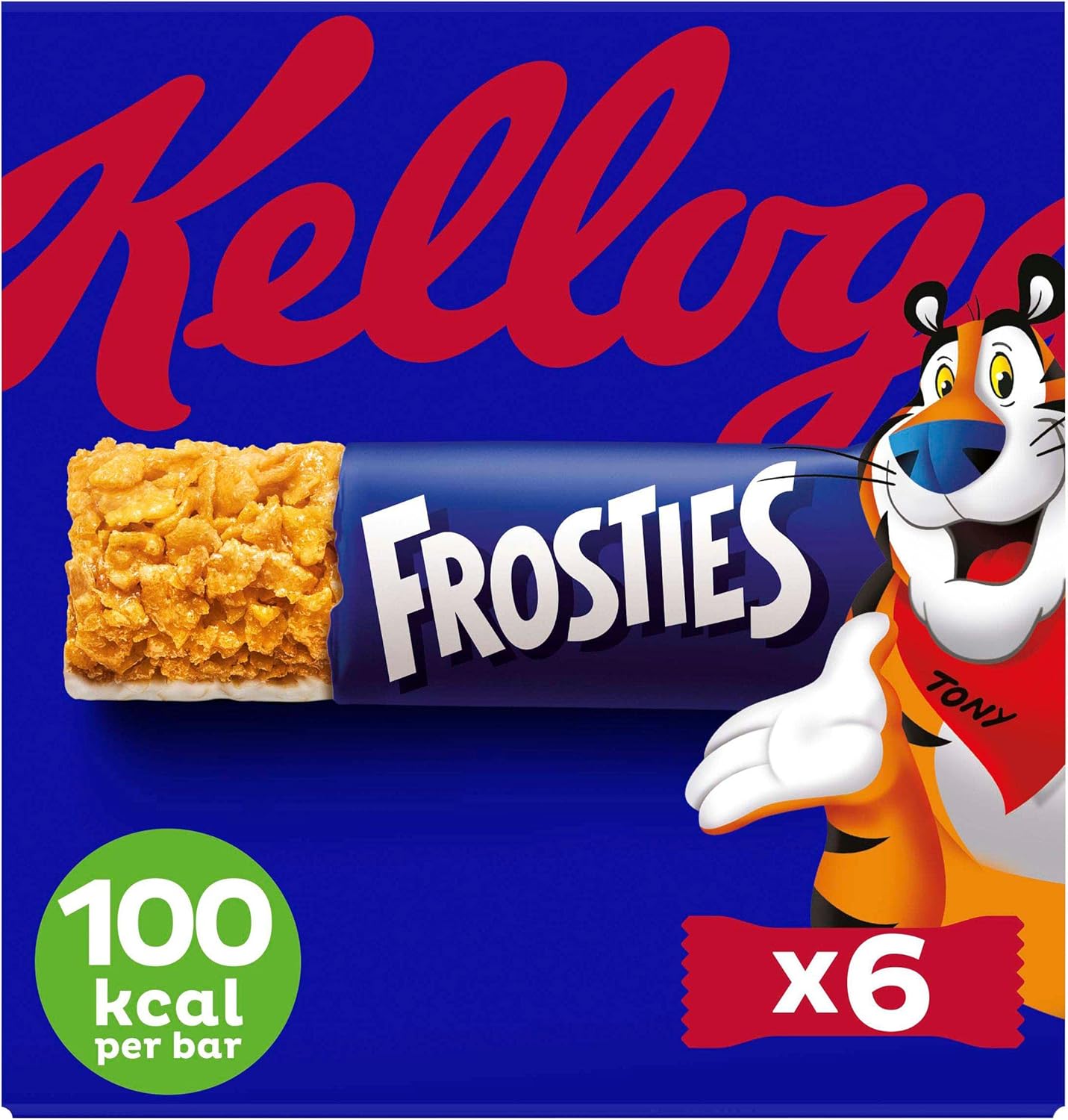 Kellogg's Frosties Cereal and Milk Bars Box, 6 x 25g-1