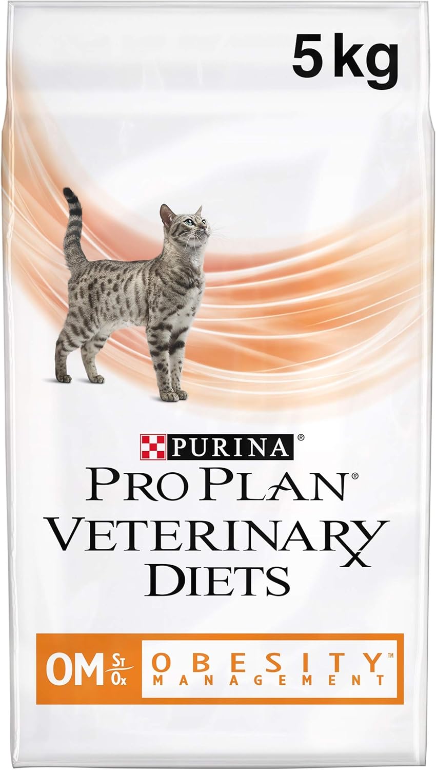 PRO PLAN VETERINARY DIETS OM Obesity Management Dry Cat Food 5kg-0