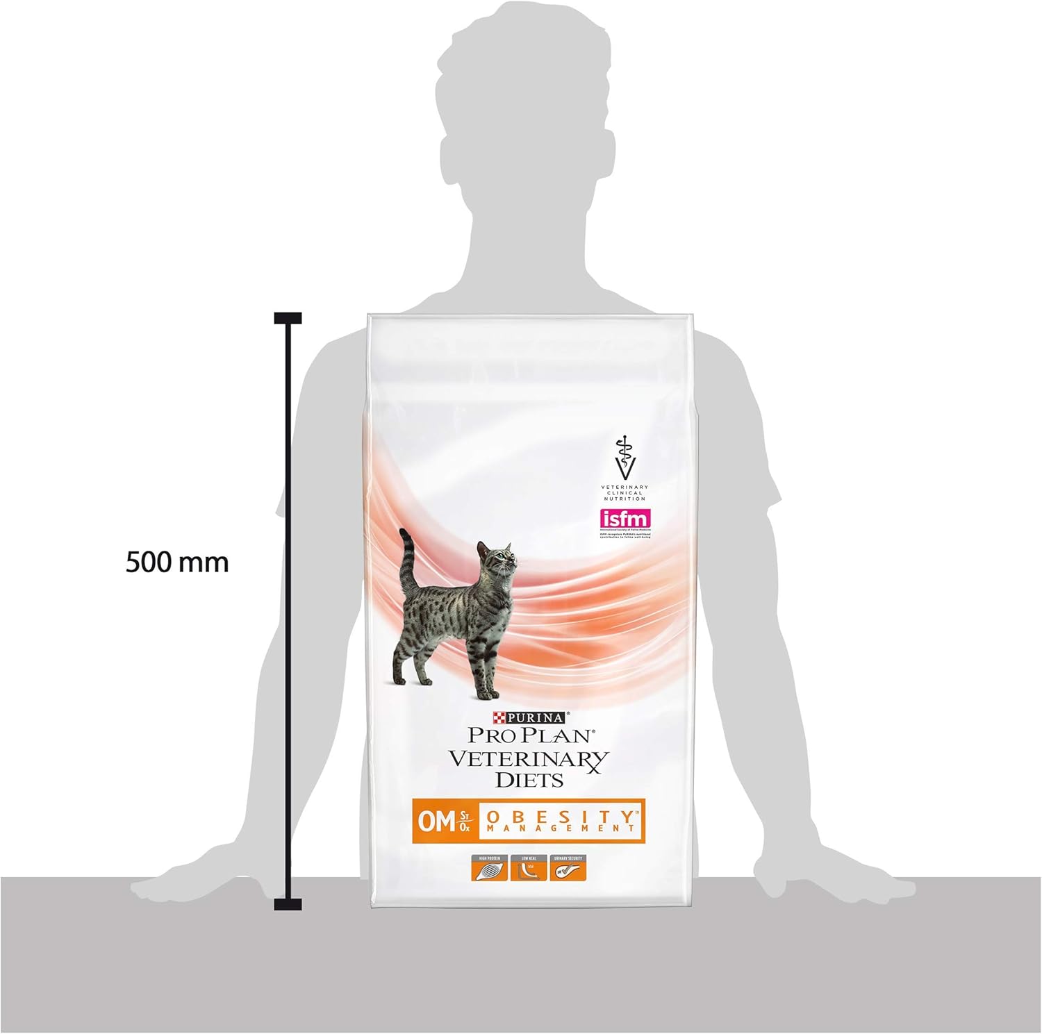 PRO PLAN VETERINARY DIETS OM Obesity Management Dry Cat Food 5kg-2