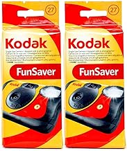 2 X FunSaver Disposable Camera with Flash 800 ISO