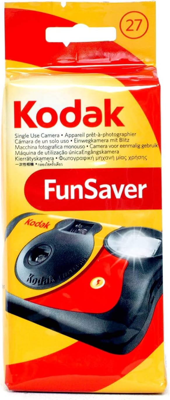 2 X FunSaver Disposable Camera with Flash 800 ISO-1