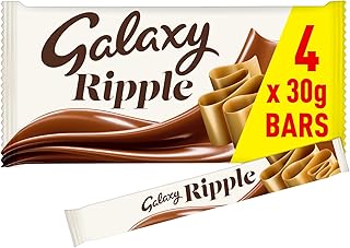 Galaxy Ripple Milk Chocolate Multipack 4 x 30g