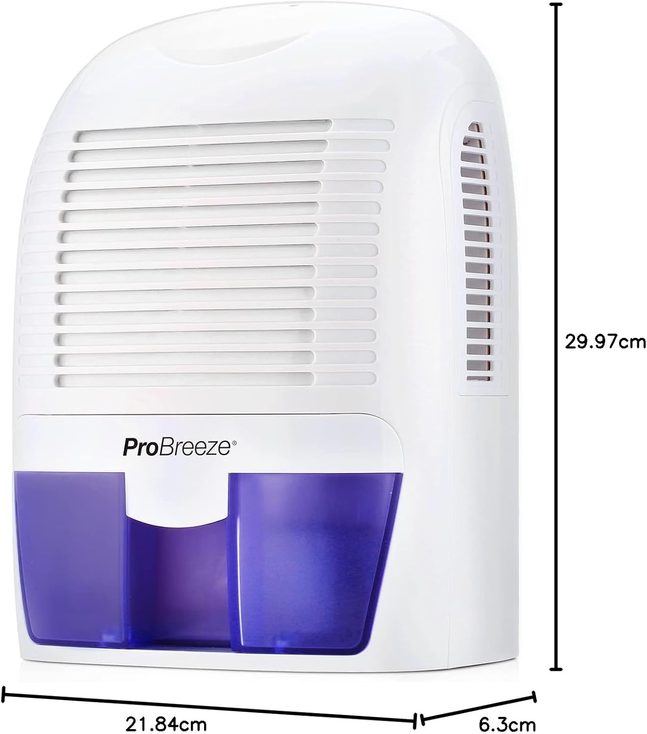 Pro Breeze Dehumidifier 1500ml Portable Air Dehumidifier for Damp, Mould, Moisture in Home, Kitchen, Bedroom, Caravan, Office, Garage, Bathroom, Basement-9