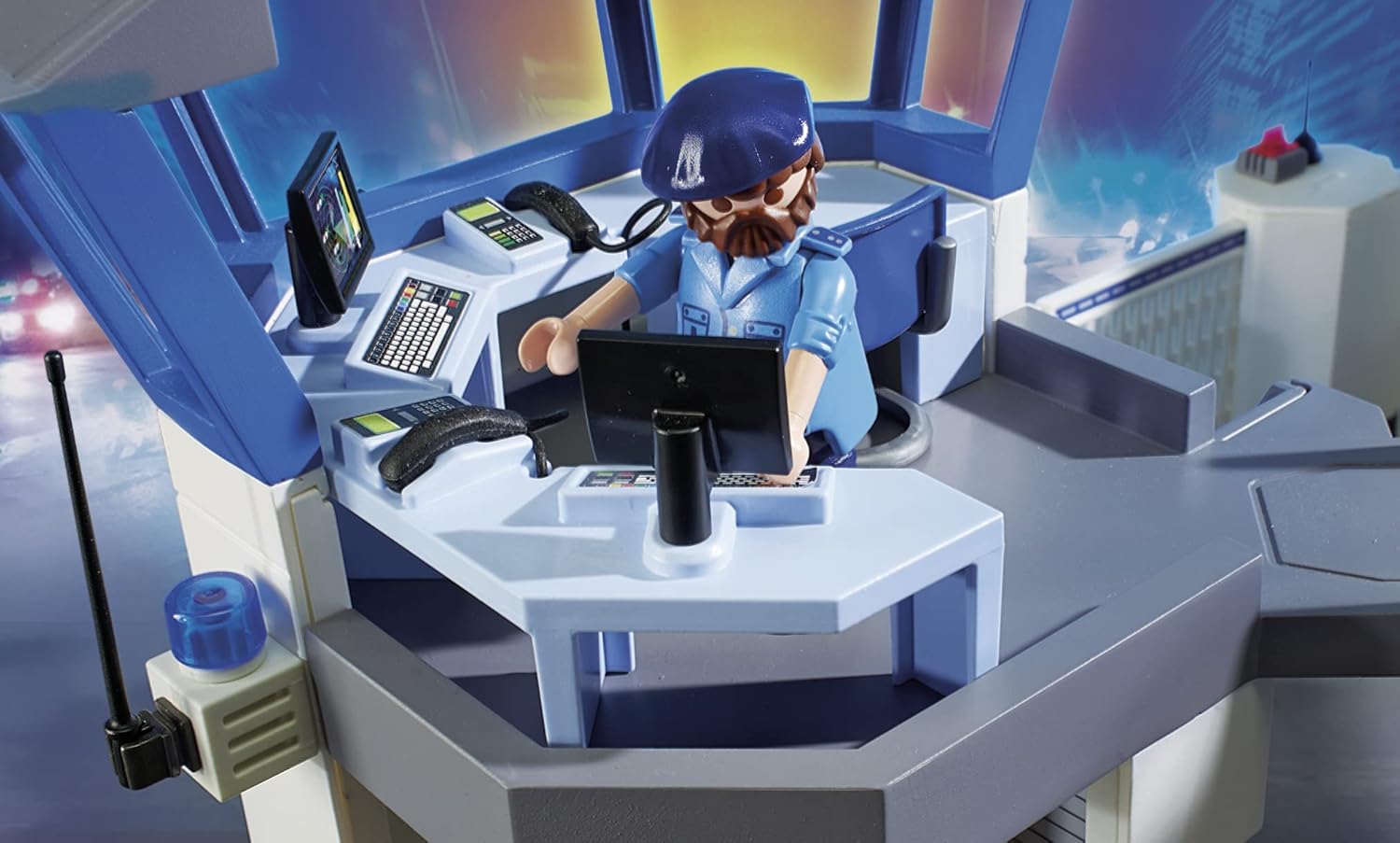 Playmobil 6872 City Action Police Headquarters with Prison, police gifting toy, fun imaginative role-play, playsets suitable for children ages 4+-1