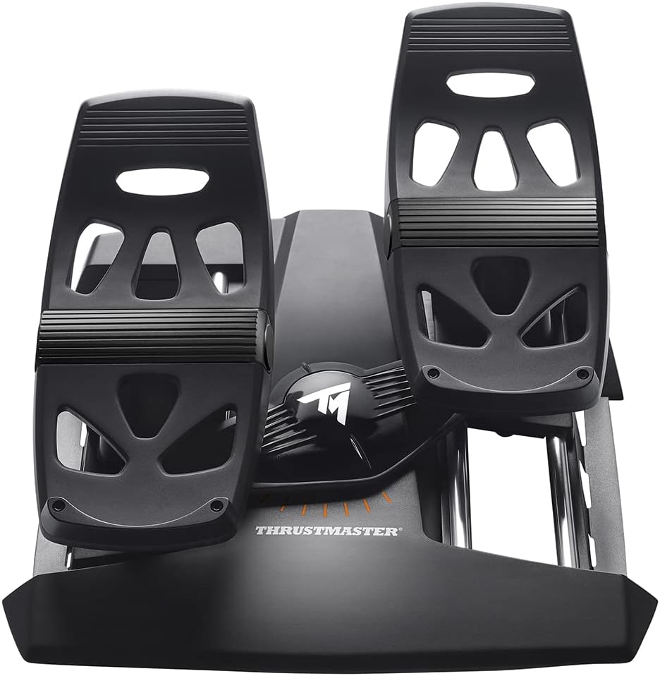 Thrustmaster TFRP T. Flight Rudder Pedals - Precise Rudder Control with S.M.A.R.T Technology for PC and PlayStation-1