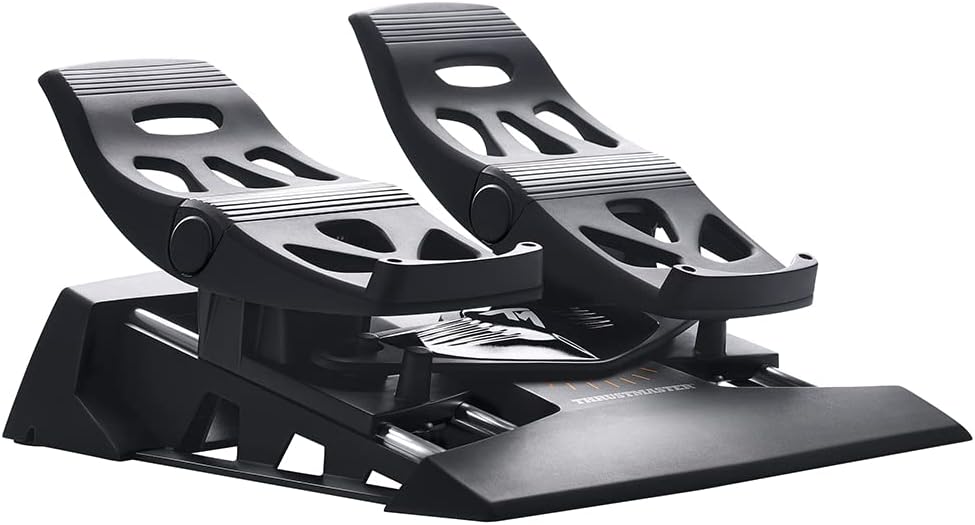 Thrustmaster TFRP T. Flight Rudder Pedals - Precise Rudder Control with S.M.A.R.T Technology for PC and PlayStation-2