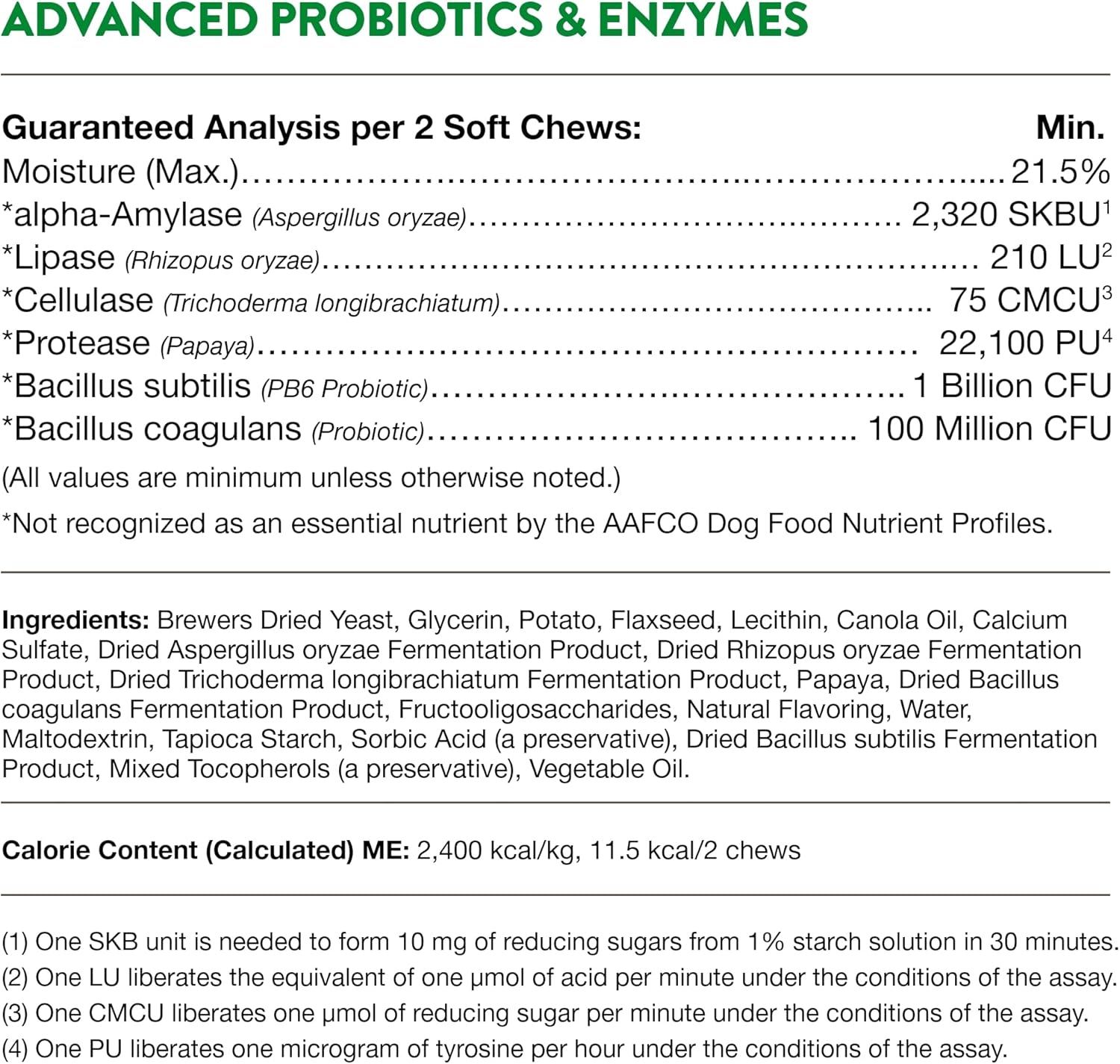 Veterinarian Strength Advanced Probiotics, Healthy Enzymes and PB6 Probiotic Supplement For Your Dogs Stomach, Intestine, Digestion and GI Tract health, Made by NaturVet, 120 Soft Chews-7