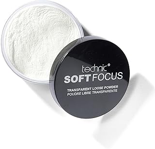 Technic Soft Focus Translucent Loose Powder - Silky & Lightweight Matte Fixing Face Powder - Absorb Oil, Remove Shine, Set Makeup And Hide Imperfections & Fine Lines - 20g