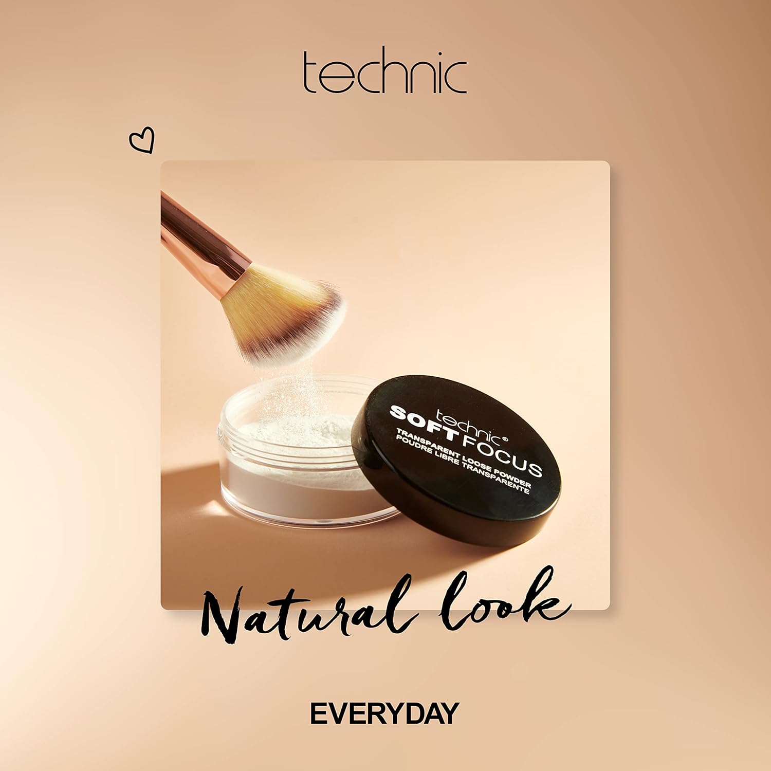 Technic Soft Focus Translucent Loose Powder - Silky & Lightweight Matte Fixing Face Powder - Absorb Oil, Remove Shine, Set Makeup And Hide Imperfections & Fine Lines - 20g-3