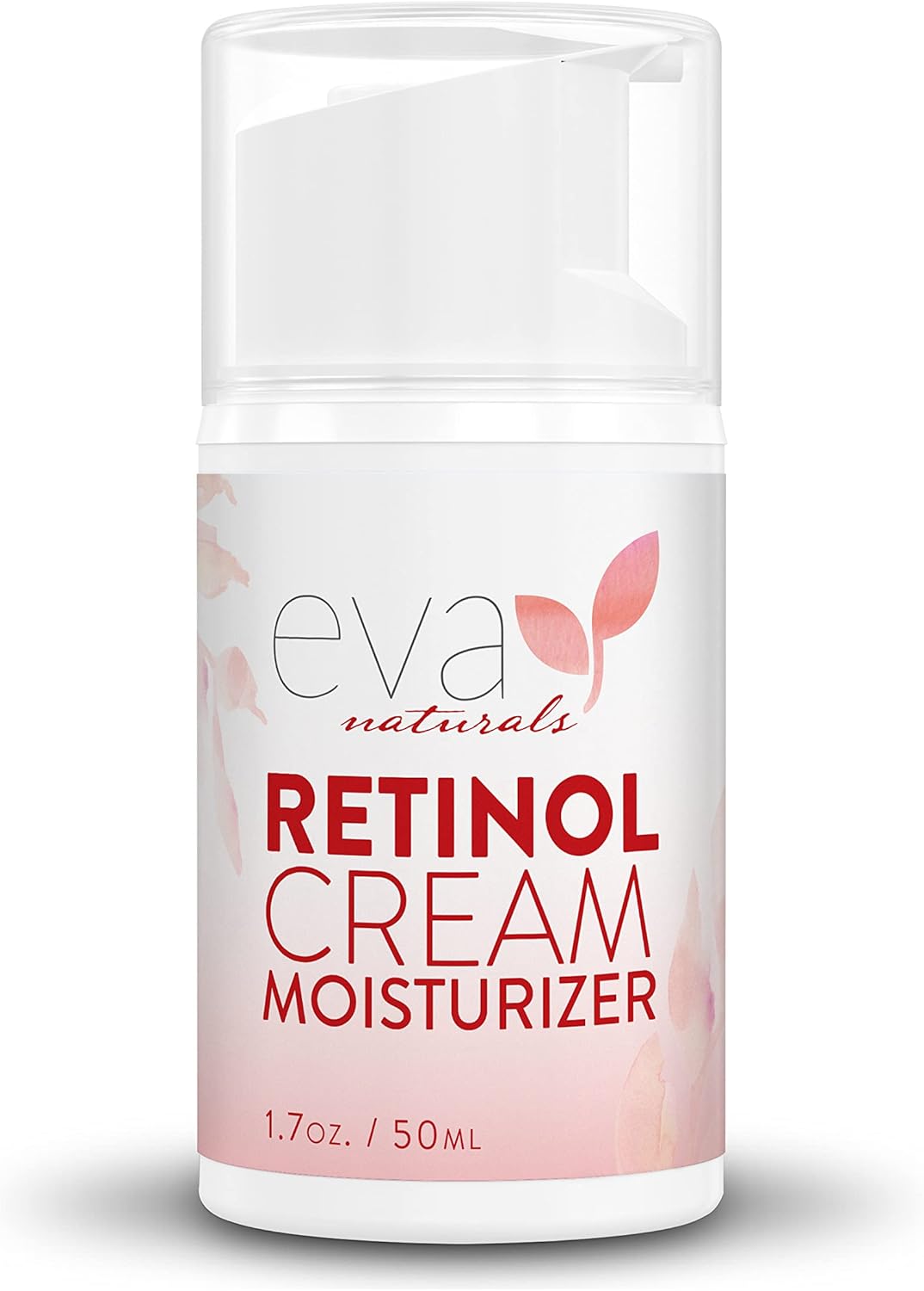 Retinol Moisturizer Cream for Face 2.5% by Eva Naturals 50 ml, Anti-Aging, Defense against Breakouts, and Deep Hydration, Retinol for Skin with Vit E, Green Tea and Jojoba Oil-0