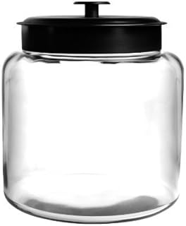 Anchor Hocking 1.5-Gallon Montana Jar with Black Metal Lid by Anchor Hocking