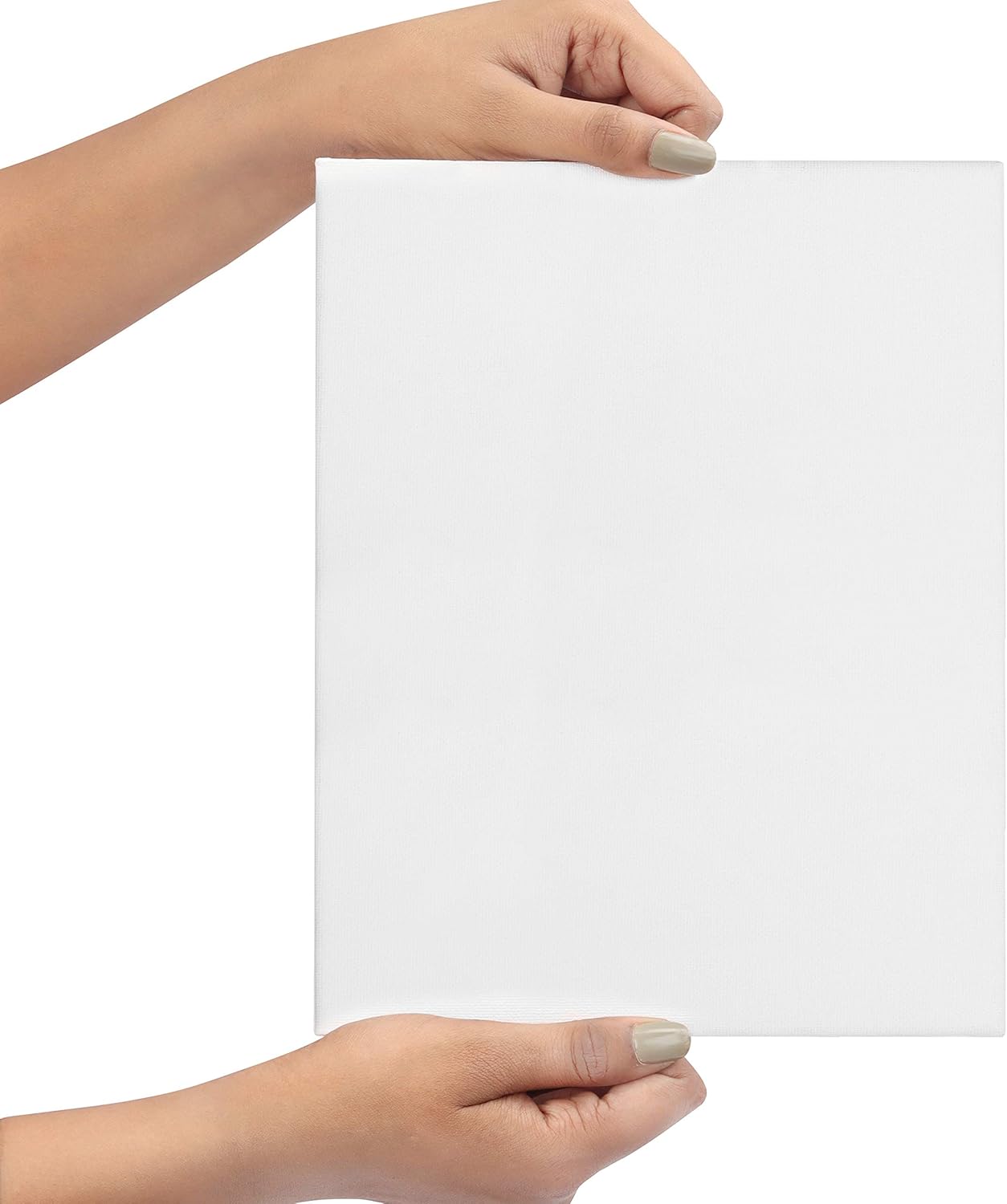 BELLE VOUS Blank Canvas (4 Pack) - 45 x 60cm (18 x 24 inches) - Large Pre Stretched Canvas Panel Boards - Suitable for Acrylic and Oil Painting also for Sketching and Drawing-2