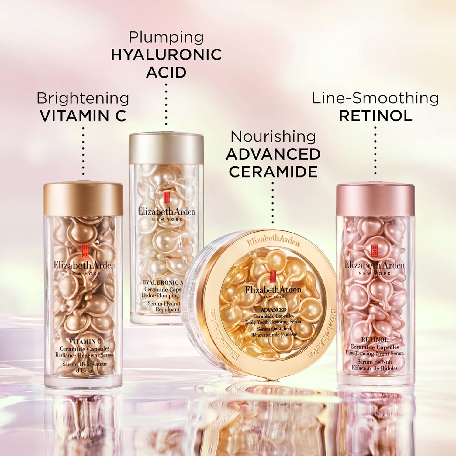 Elizabeth Arden Advanced Ceramide Capsules Daily Youth Restoring Serum, 90-piece, Anti-Ageing Skincare to Nourish Dry Skin, Lift & Firm Skin, for Day & Night-7