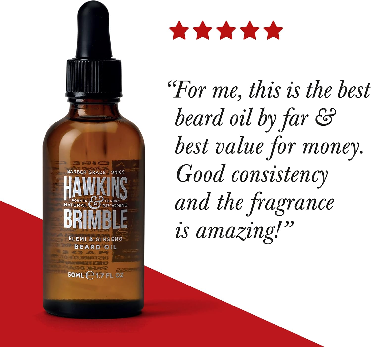 Hawkins & Brimble Beard oil Promotes Beard growth with Beard oil for Men, Beard oil Repairs your Beard with Argan and Olive oil, Update your Beard Care Routine with Shea Butter and Vitamin E.-4