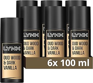 Lynx Signature Oud Wood & Dark Vanilla Daily Fragrance gives you a memorable touch style-refining pump spray 6x 100 ml