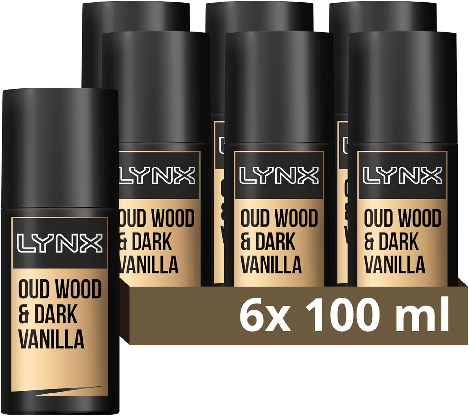 Lynx Signature Oud Wood & Dark Vanilla Daily Fragrance gives you a memorable touch style-refining pump spray 6x 100 ml-0