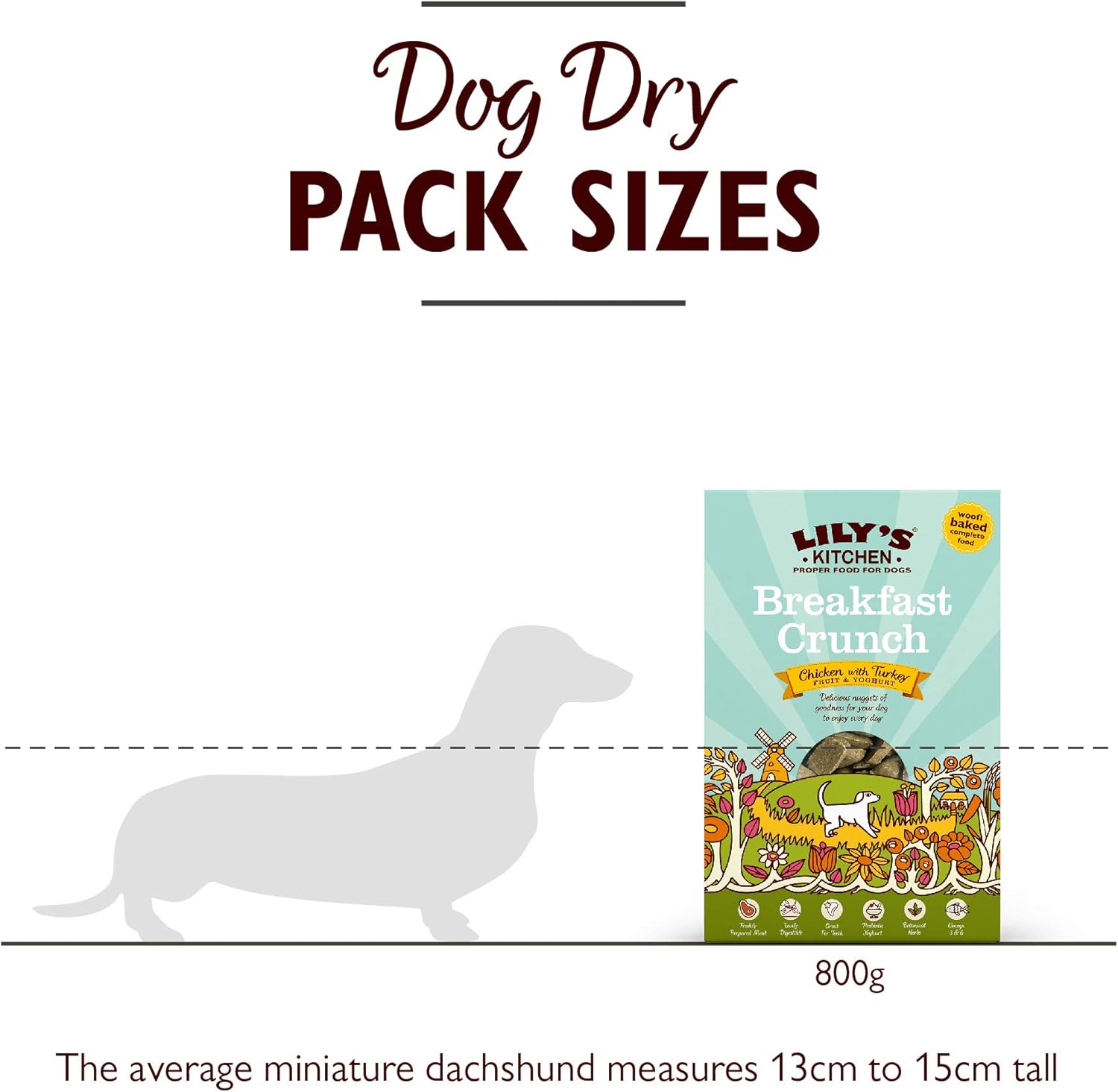 Lily's Kitchen Breakfast Crunch Dry Dog Food, 800 g-3