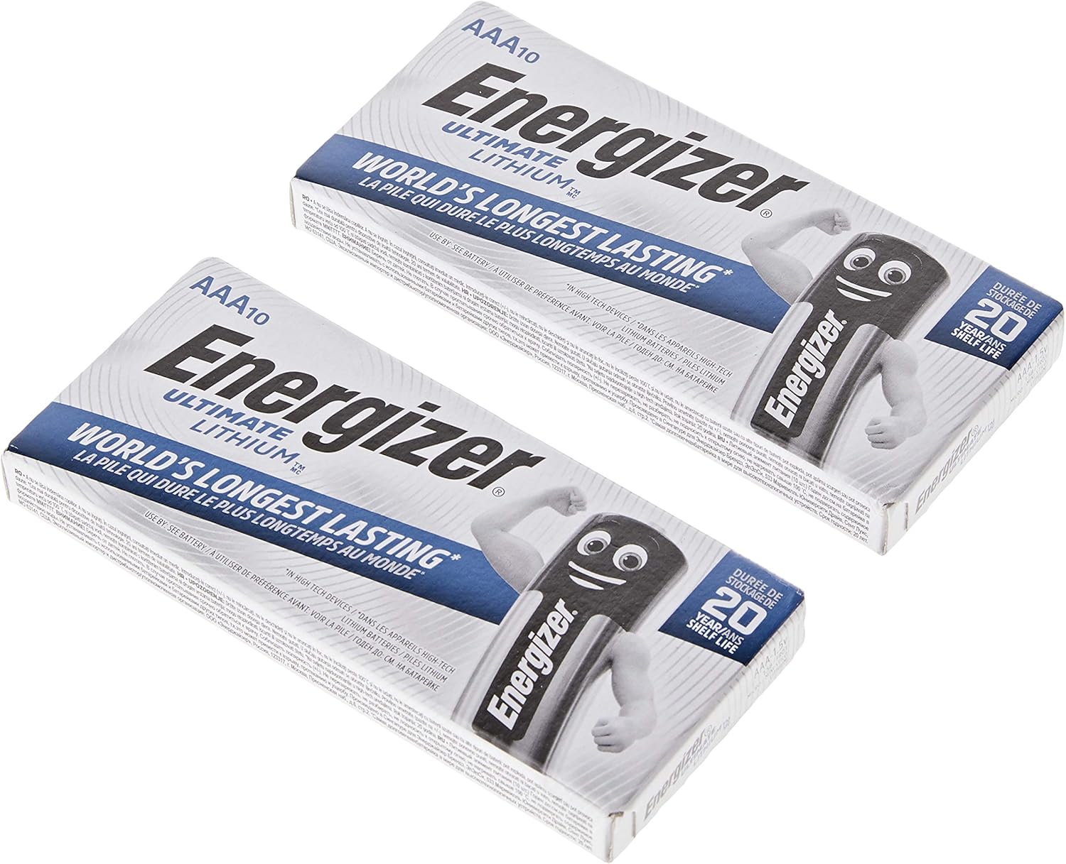 Energizer Ultimate Lithium AAA Size Batteries - 20 Pack, Model: EN-L92-20PK, Gadget & Electronics Store-0