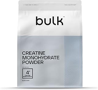 Bulk Creatine Monohydrate Powder, Mixed Berry, 500 g, 100 Servings, Packaging May Vary