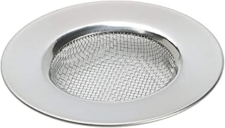 TRIXES Sink Strainer for Shower - Plug Hole Hair Catcher - Fits Bath or Kitchen Sink Plugholes - Stainless Steel Mesh Sink Drain Filter - 3 Inch 7.6cm Outer Diameter