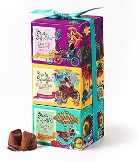 Monty Bojangles Taste Adventure Cocoa Dusted Chocolate Truffles (315g) 6 Flavours, Award Winning Truffles, Beautiful Gift Box, Perfect Chocolate Gift