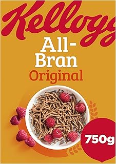 Kellogg's All-Bran Breakfast Cereal Box, 750g