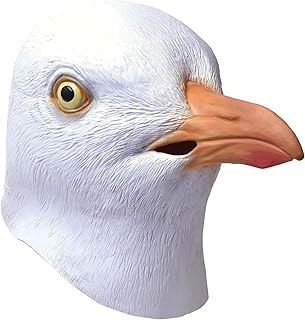 Bristol Novelty BM504 Seagull Mask, White, One Size