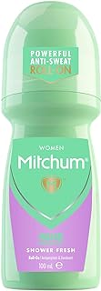 Mitchum Women 48HR Protection Roll-On Deodorant & Anti-Perspirant, Shower Fresh, 100 ml